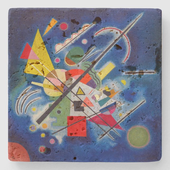 Blåfärgning | Wassily Kandinsky | Stenunderlägg (Framsidan)