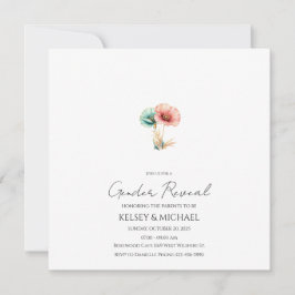 Blåfärgsinbjudan eller inbjudan till Gender för Ro