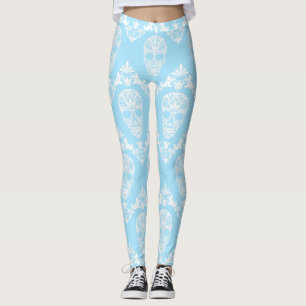 Blåfenad döskallar leggings