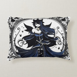 Blåfenad fantom prydnadskudde