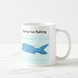 blåfenad fisk mugg