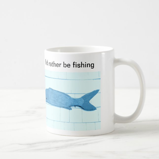 blåfenad fisk mugg (Höger)