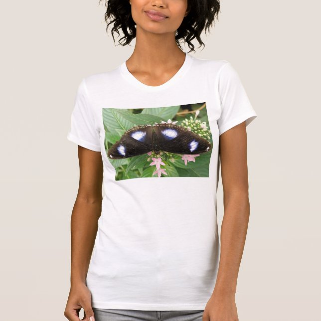 Blåfenad fjäril T Shirt (Framsida)