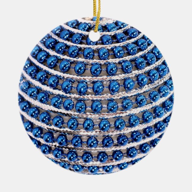 Blåfenad ornament (Framsidan)