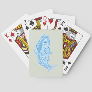 Blåfenad tonfisk casinokort