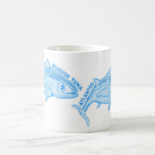 Blåfenad tonfisk kaffemugg