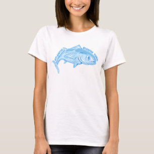 Blåfenad tonfisk t shirt