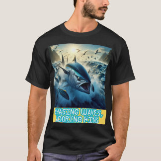 Blåfenad tonfisk t shirt