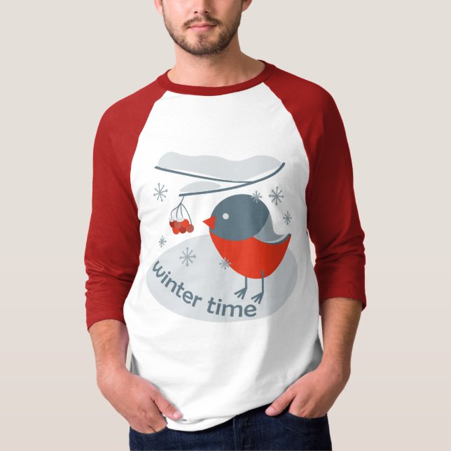 Blåfenor och röntgenbär T-Shi T Shirt (Framsida)