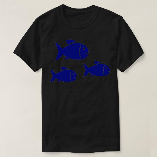 Blåfisk 14 t shirt (Design framsida)