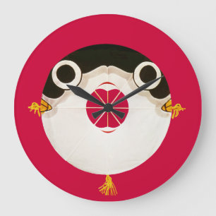 Blåfisk Stor Klocka