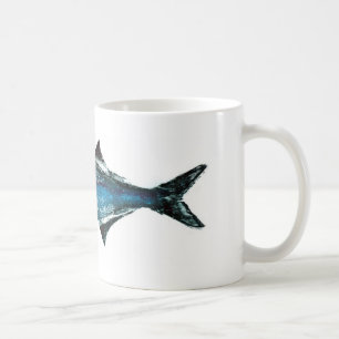 Blåfiskkopp Kaffemugg