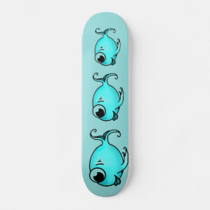 Blåfiskskal Skateboard Bräda 20 Cm