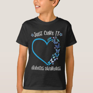 Blåfjärilen bara boka det i november, diabetesspri t shirt