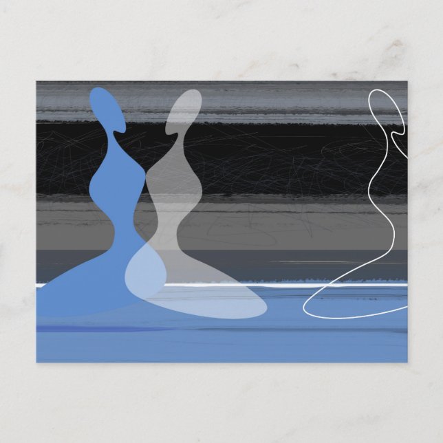 Blåflickor Vykort (Framsida)