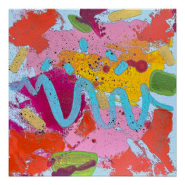 Blåflodens Perfekt Poster Perfect Poster