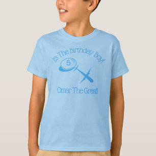 Blåflygets Personlig födelsedag T Shirt