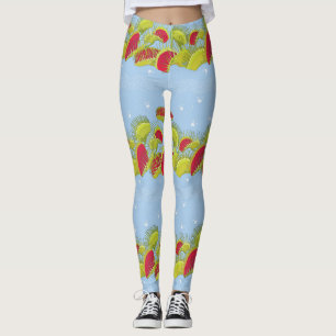 Blåflygfällor Leggings