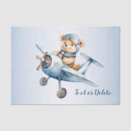 Blåflygplanet Cute Baby är vackert.