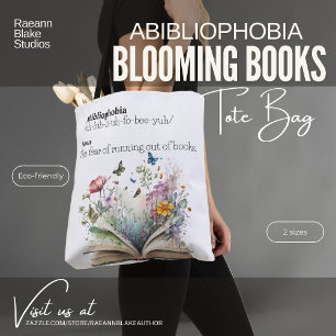 Blåfobi Blooming Bokar Tote Bag Tygkasse