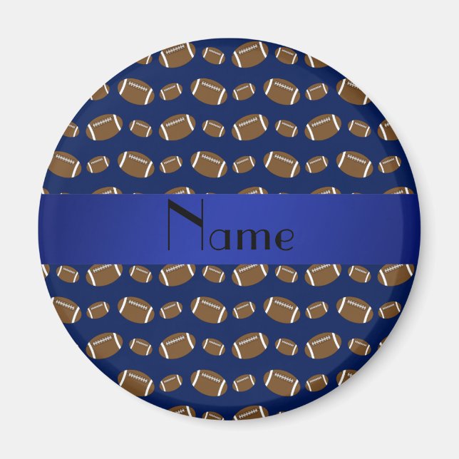 Blåfotskulor i personlig namn magnet (Framsidan)