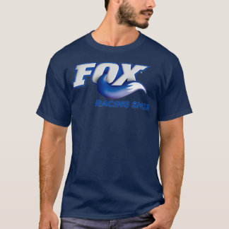 Blåfoxdesign för lättnad t shirt