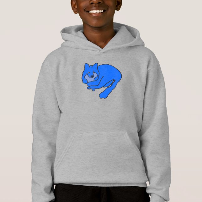 Blåfoxkläder T-shirt (Framsida)