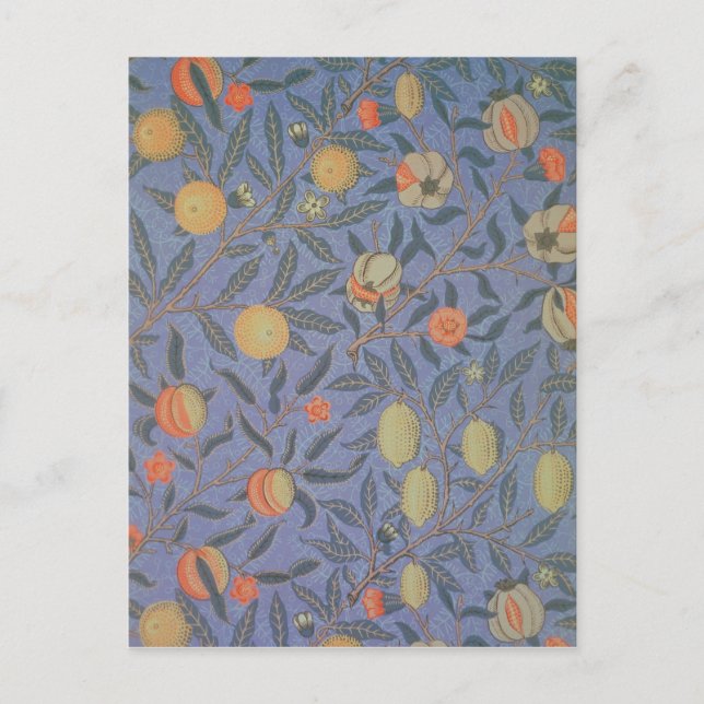 Blåfrukt eller granat vykort (Framsida)