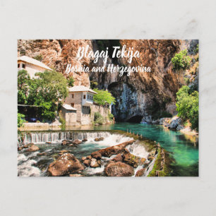 Blagaj Tekija Dervish Bosnien Hercegovina stiliser Vykort