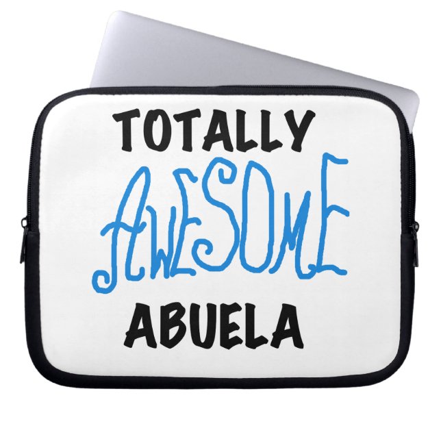 Blågåvor av totalt Fantastisk Abuela Laptop Sleeve (Framsidan)
