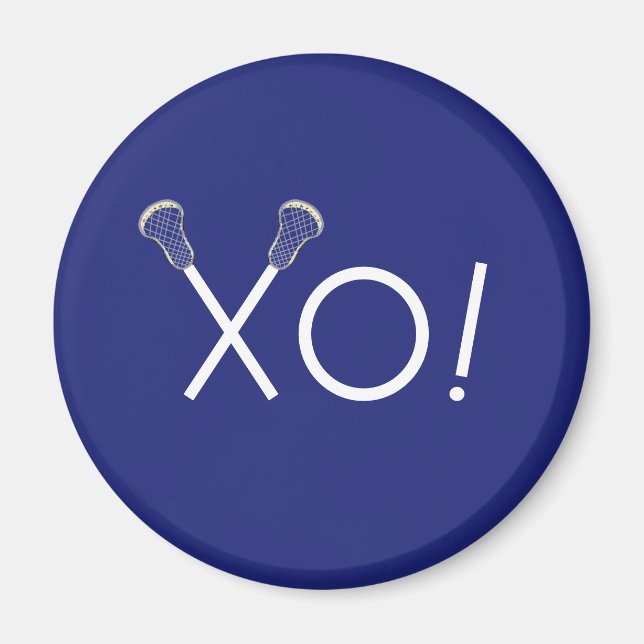 Blågåvor från Lacrosse Team Magnet (Framsidan)