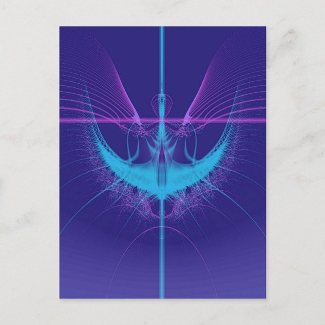 Blågelvykort Vykort (Framsida)