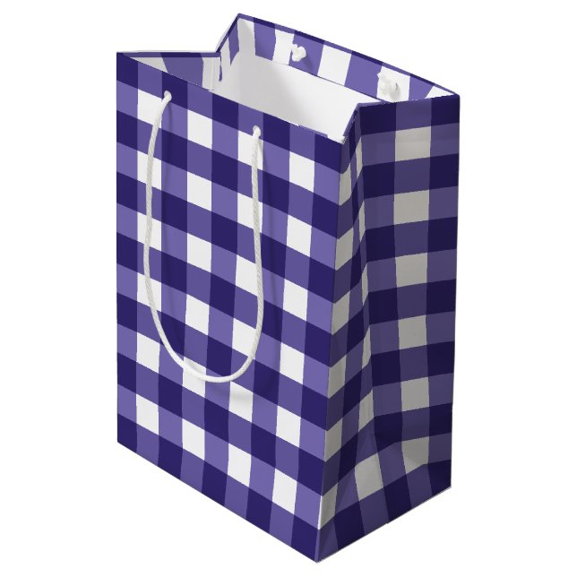 Blågingham (Baksidan Vinklad)