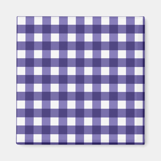 Blågingham Magnet (Framsidan)