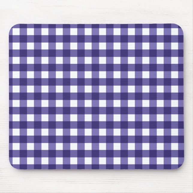 Blågingham Musmatta (Framsidan)