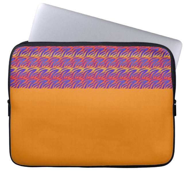 Blåglödlampor Laptop Fodral (Framsidan)