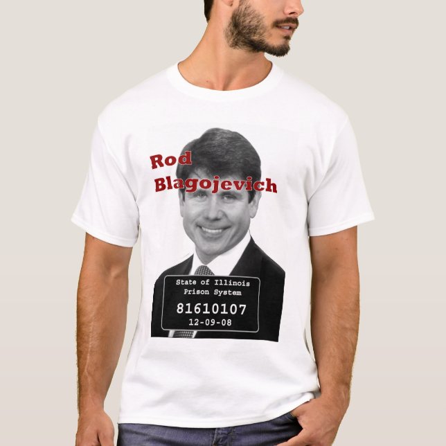 blagojevichmugshot t-shirt (Framsida)