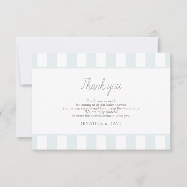 Blågolfkort tack (Framsida)