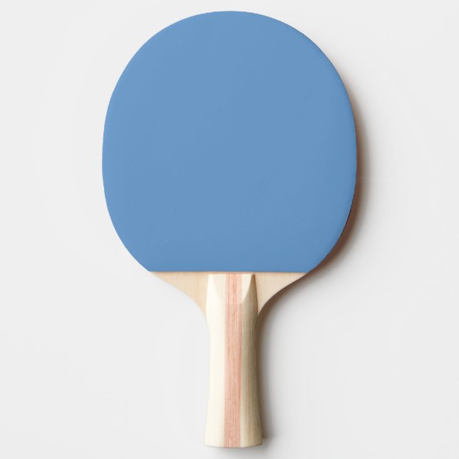Blågrå (Crayola) (enfärgad) Pingisracket (Framsidan)