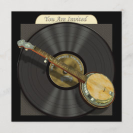 Blågräs Banjo Party eller inbjudan till evenemang