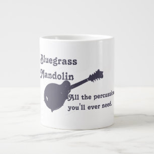 Blågräs Mandolin - allt prat du behöver Jumbo Mugg