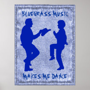 BLÅGRÄS MUSIC-POSTER POSTER