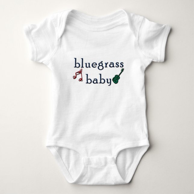Blågräsbaby Tee Shirt (Framsida)