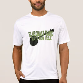 BlågräsBanjo. Det är hur jag rullar T-shirt