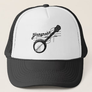 Blågräsmusik med banjo keps