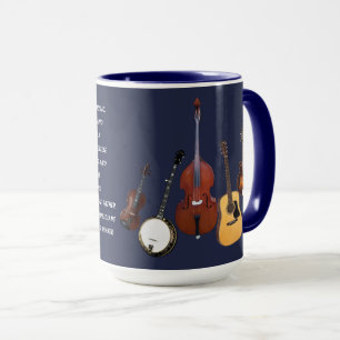 BLÅGRÄSMUSIKBAND MUGG