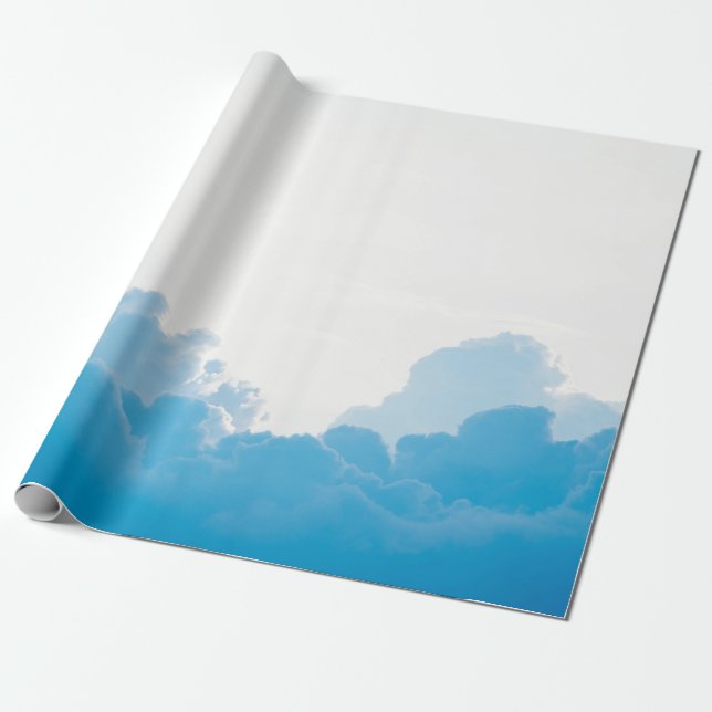 BLÅGSTÄNGDER UNDER VITE HIMLAR PRESENTPAPPER (Utrullad)