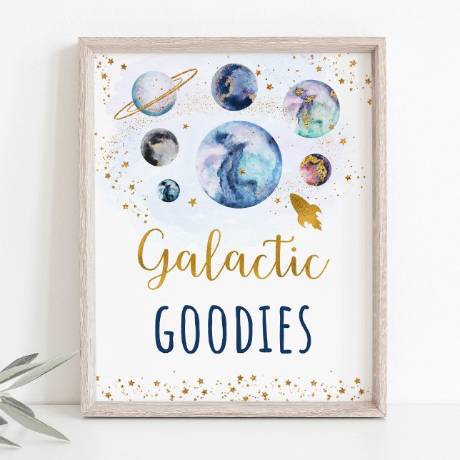 Blåguidade guidar Blå Guld-skylt Poster (Skapare uppladdad)