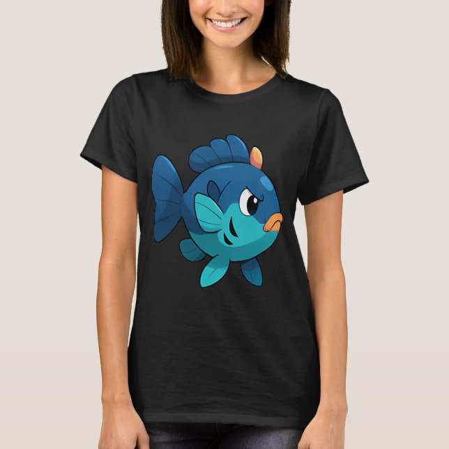 Blågylta T Shirt (Framsida)