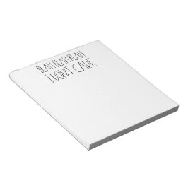 Blah blah bla, jag bryr mig inte om sarkastiska anteckningsblock